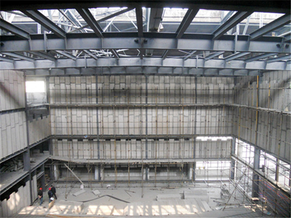 電影院裝配式鋼結構內外墻板工程